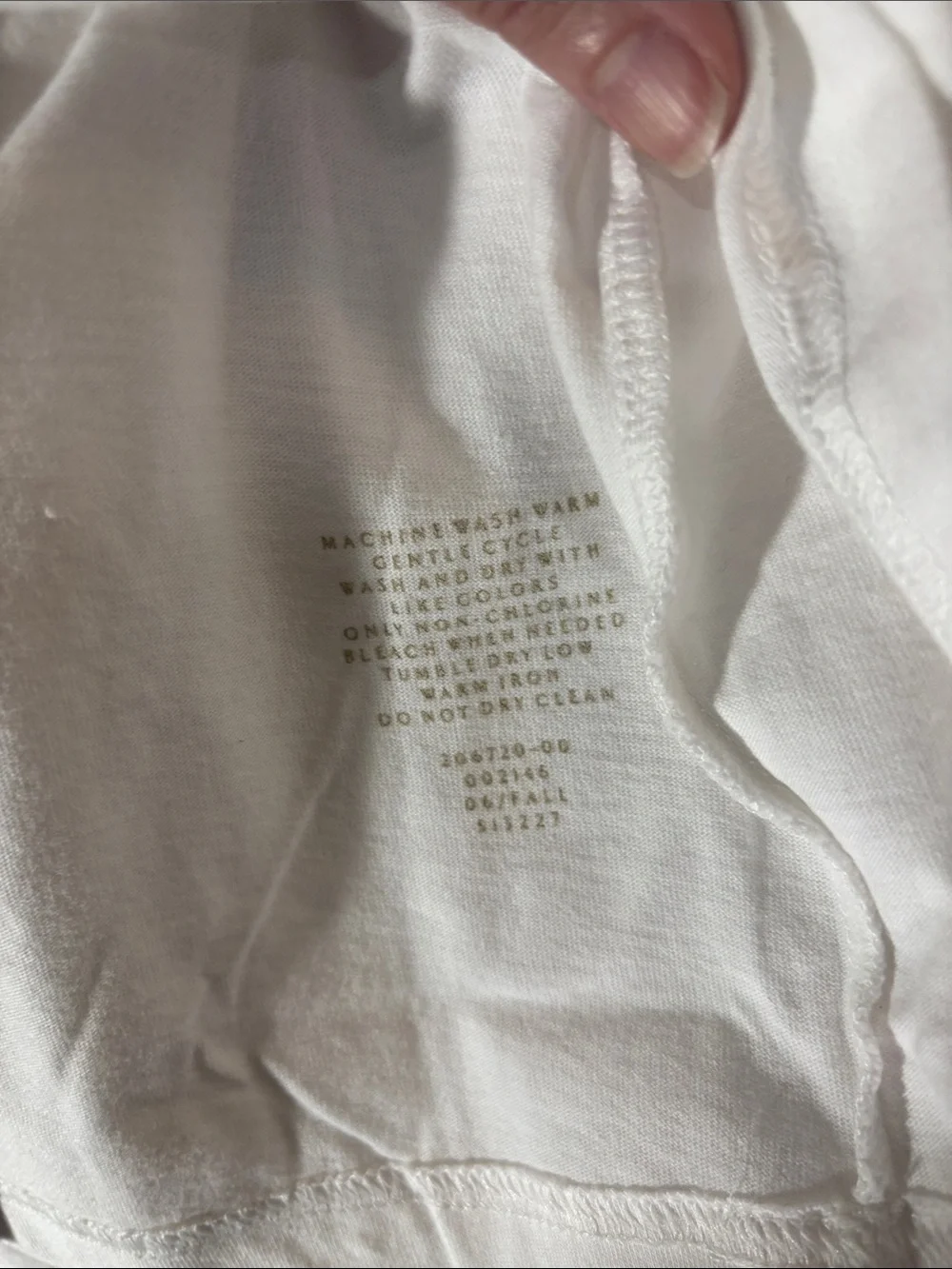 Vintage 90s Banana Republic White Blank Tee 100% Heavyweight Cotton XLT Tall EUC